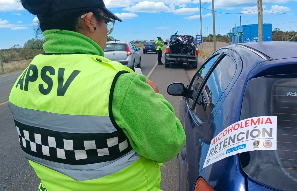 Más de 9 mil vehículos controlados durante este fin de semana en&nbsp;Chubut