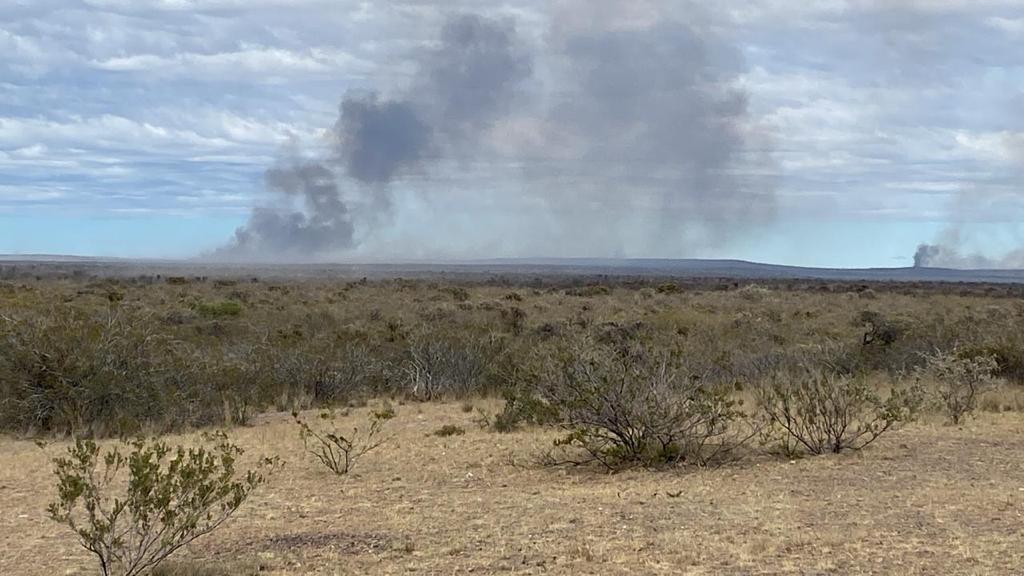 El Gobierno del Chubut trabaja en la contención del incendio generado en cercanías a Puerto&nbsp;Lobos