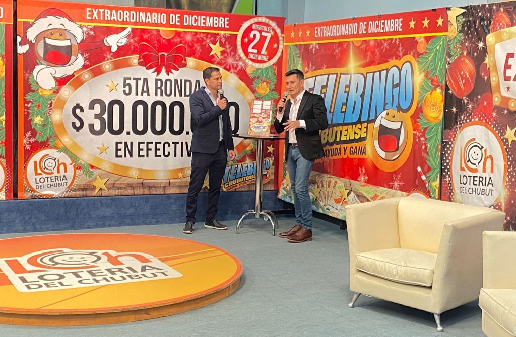 Lotería del Chubut repartió millones de pesos en toda la provincia a los ganadores del “Telebingo de Fin de&nbsp;Año”