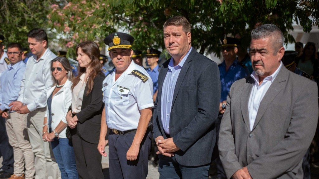 Biss participó del acto de asunción del Jefe del Área de Operaciones de la Policía del&nbsp;Chubut