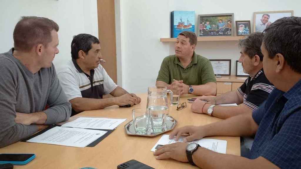 El intendente Biss se reunió con el presidente del Instituto Provincial del&nbsp;agua