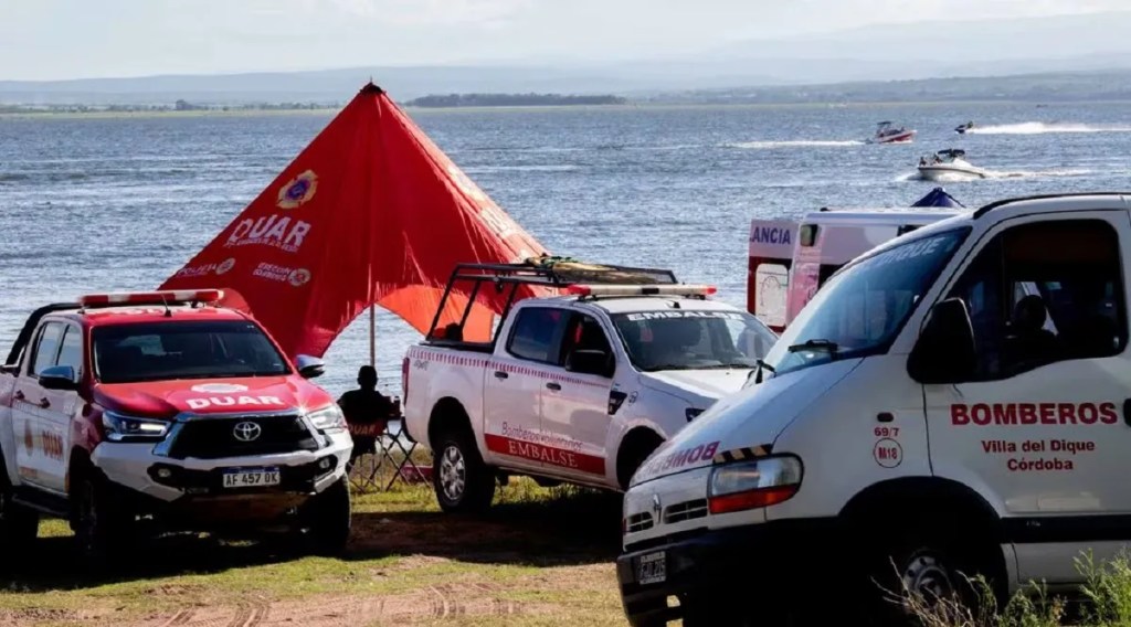 Encontraron el cuerpo del hombre que cayó de una moto agua en un embalse de&nbsp;Córdoba