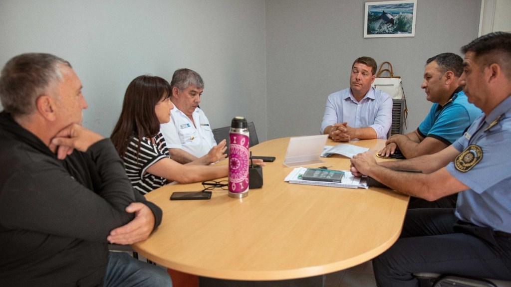 EMRaTur y Policía del Chubut avanzan con gestiones para la reapertura del Camping Policial de Playa&nbsp;Unión