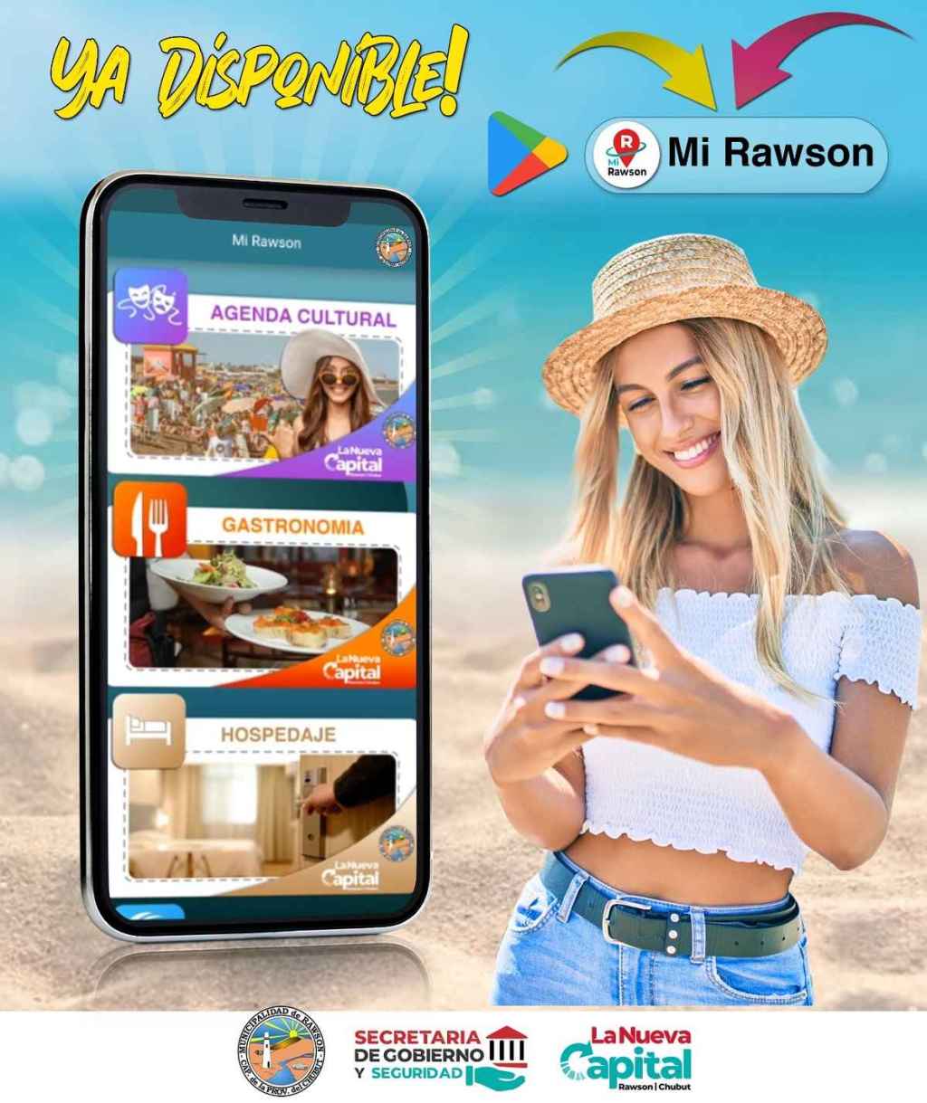 El Municipio presentó la aplicación “Mi&nbsp;Rawson”