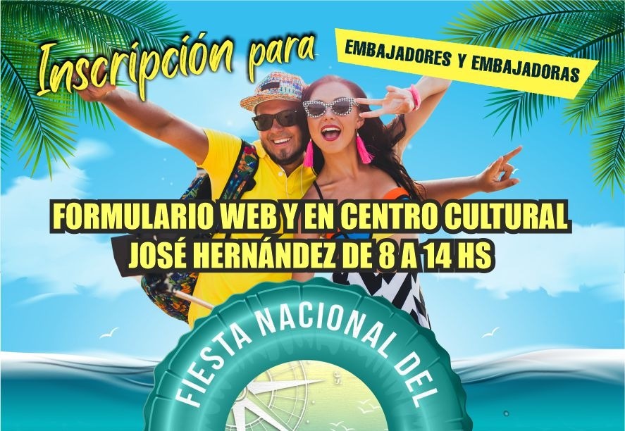 Rawson: este sábado la Fiesta Nacional del Atlántico Sur elige a su embajador o&nbsp;embajadora