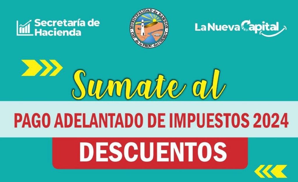 La Municipalidad de Rawson continúa incorporando alternativas para el pago adelantado de&nbsp;impuestos