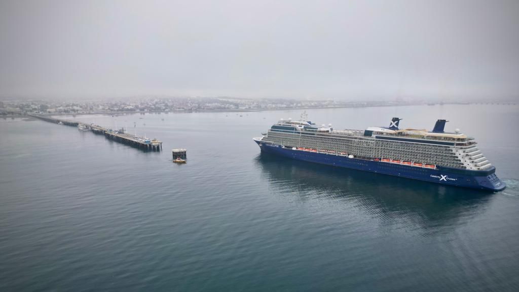 Temporada de Cruceros: Puerto Madryn inicia el año con el crucero más&nbsp;grande