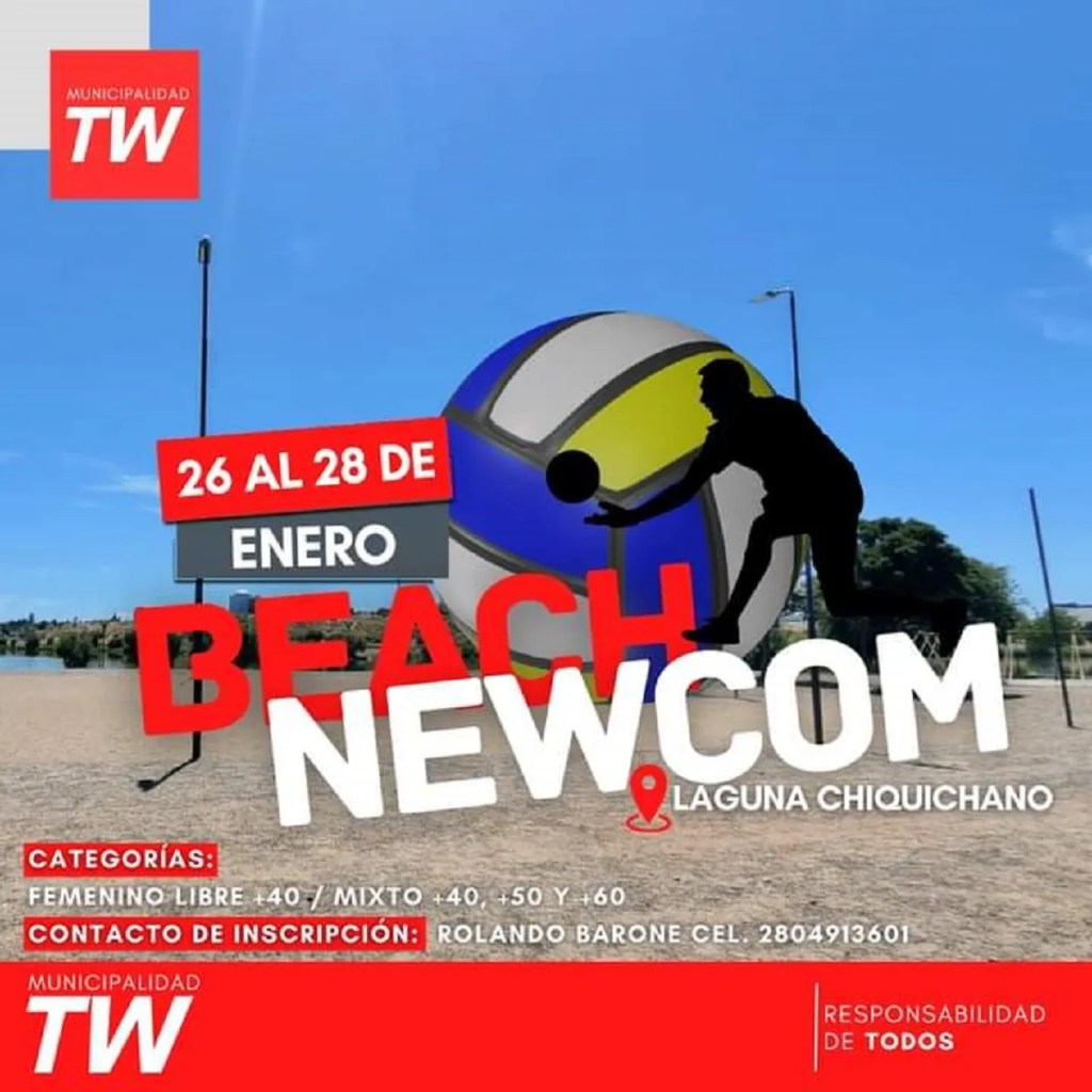 Este viernes inicia torneo de Newcom sobre arena en la Laguna&nbsp;Chiquichano
