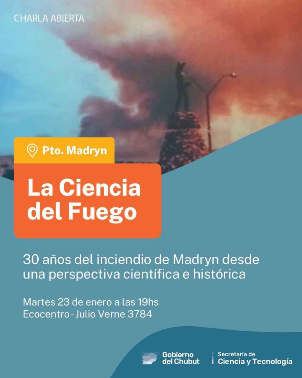 Provincia impulsa actividades conmemorativas a 30 años del trágico incendio de Puerto&nbsp;Madryn