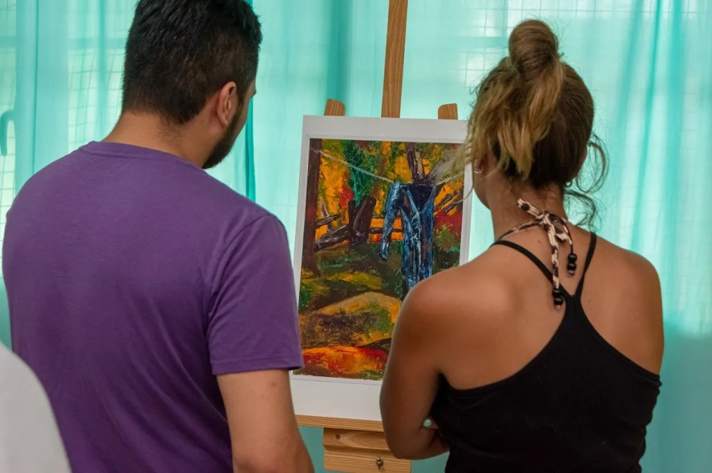 Se inauguró en Playa Unión la Muestra “AmArte en&nbsp;Unión”