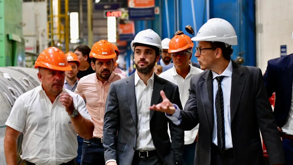 Torres se reunió con directivos de Trivium para garantizar una inversión de 20 millones de dólares que asegure más de 100 nuevos puestos de&nbsp;trabajo