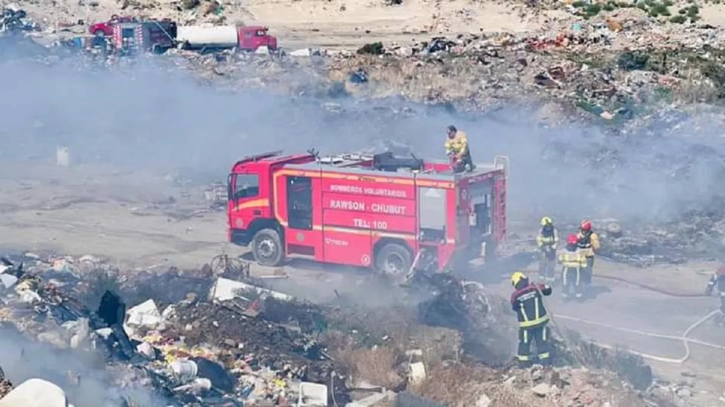 Rawson: Ambiente municipal realizó la denuncia por el incendio intencional ocasionado en el&nbsp;GIRSU