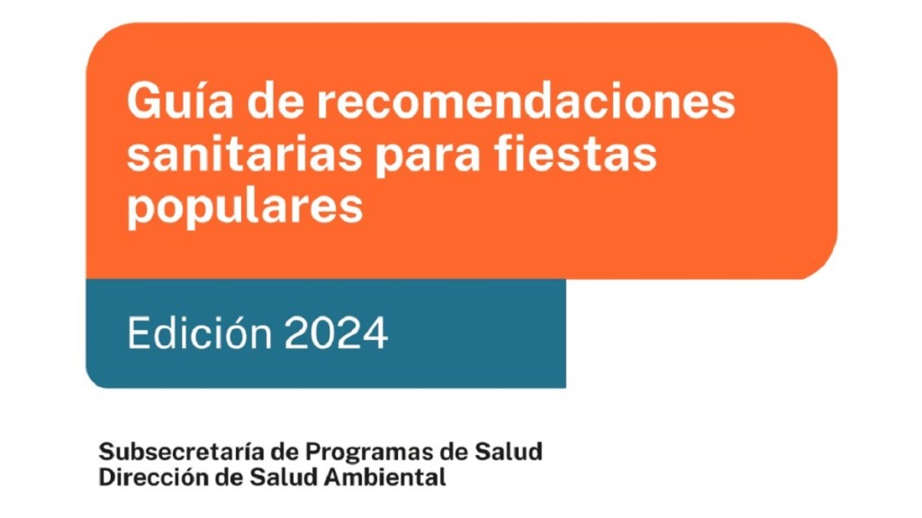 Provincia presentó una “Guía de recomendaciones sanitarias para Fiestas&nbsp;Populares”
