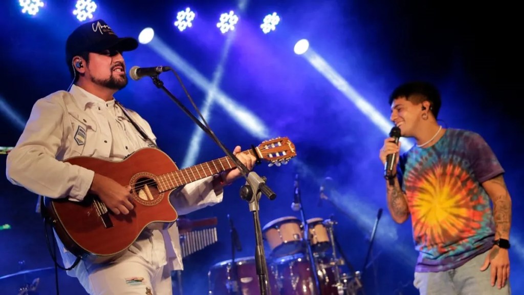 Trelew recibió a los artistas chubutenses Yhosva Montoya, Yoel Hernández y Laureano Ulloa en el I Festival del Carnaval y del&nbsp;Canto