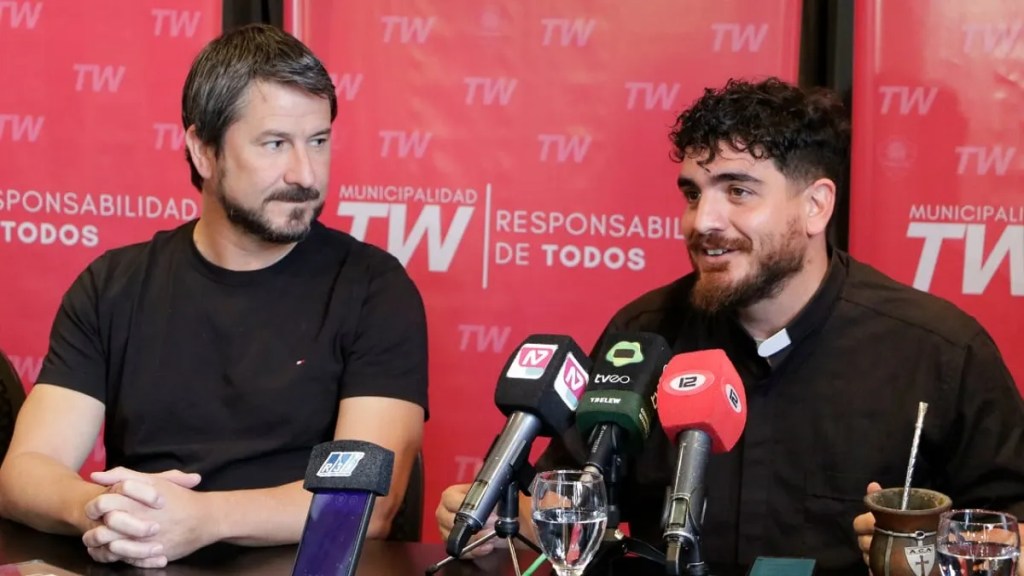 Merino participó de la presentación de las actividades por la creación de la Diócesis de&nbsp;Rawson