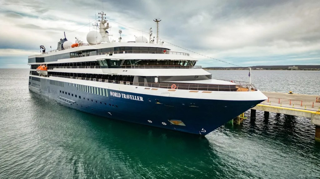 El Crucero World Traveller amarró por primera vez en Puerto&nbsp;Madryn