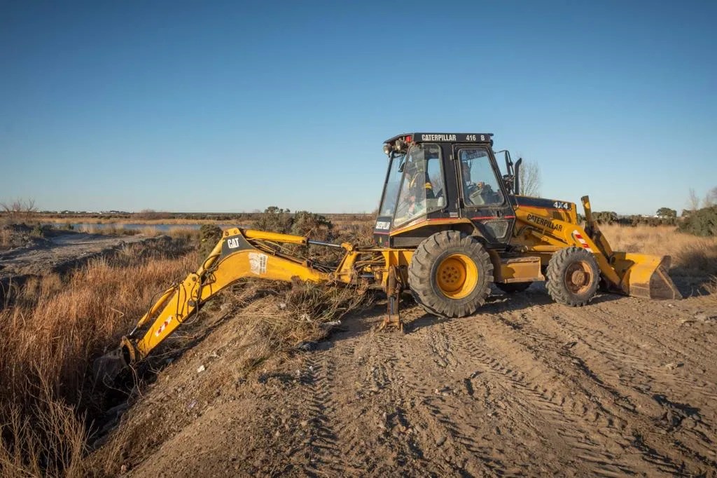 Ambiente Municipal continúa con los trabajos de limpieza en los pluviales de&nbsp;Rawson