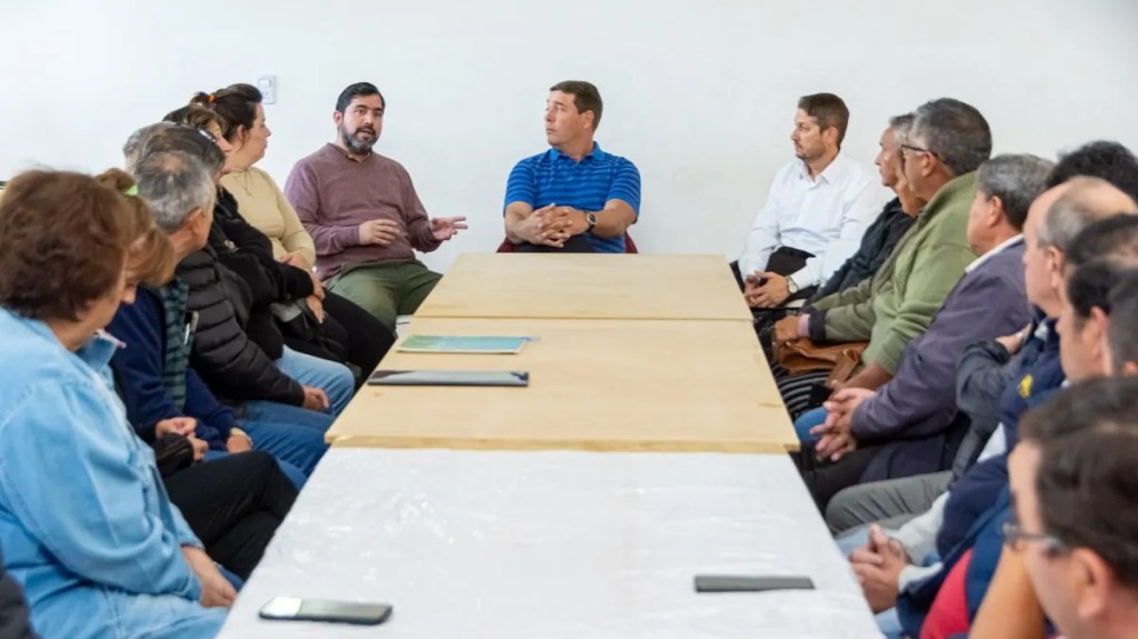 Biss mantuvo una reunión con los presidentes barriales de&nbsp;Rawson