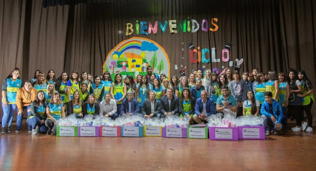 Biss participó del acto de inicio de ciclo lectivo de los Jardines&nbsp;Municipales
