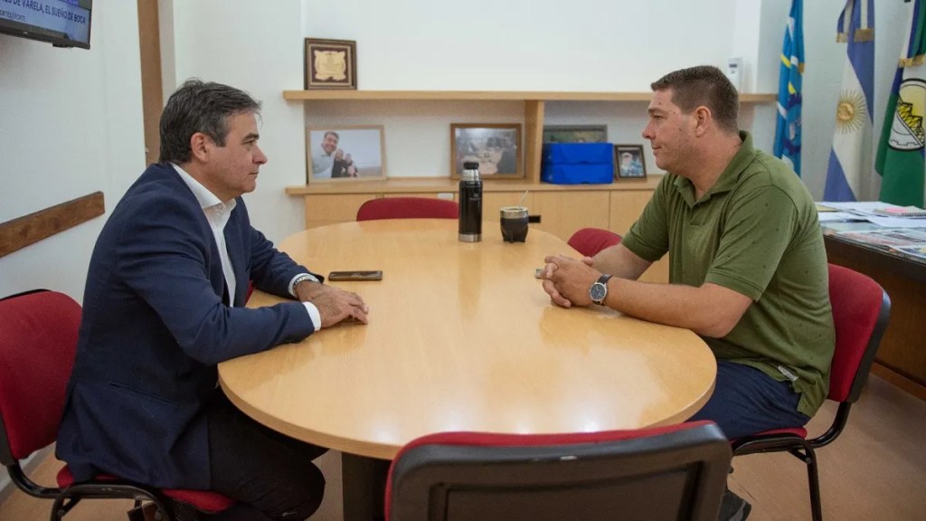 El intendente Biss se reunió con Meiszner, ministro de Gobierno de la&nbsp;Provincia