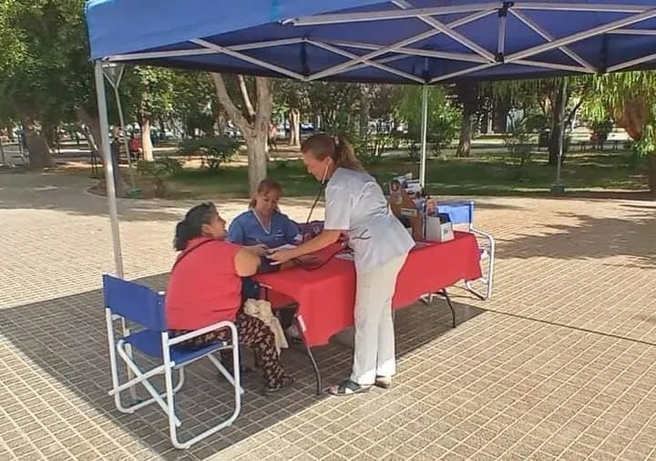 La Estación de Salud de la Plaza Independencia promueve la salud&nbsp;comunitaria