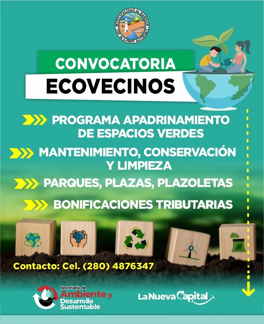 Rawson: Ambiente Municipal continúa con el programa&nbsp;“Ecovecinos”
