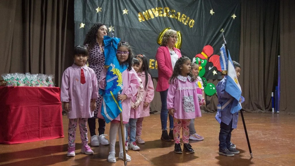 Rawson: el área de Educación Municipal acompañó el 40° aniversario del Jardín&nbsp;Huennihuen