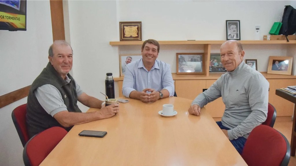 Biss recibió al reconocido deportista Gabriel&nbsp;Calderón