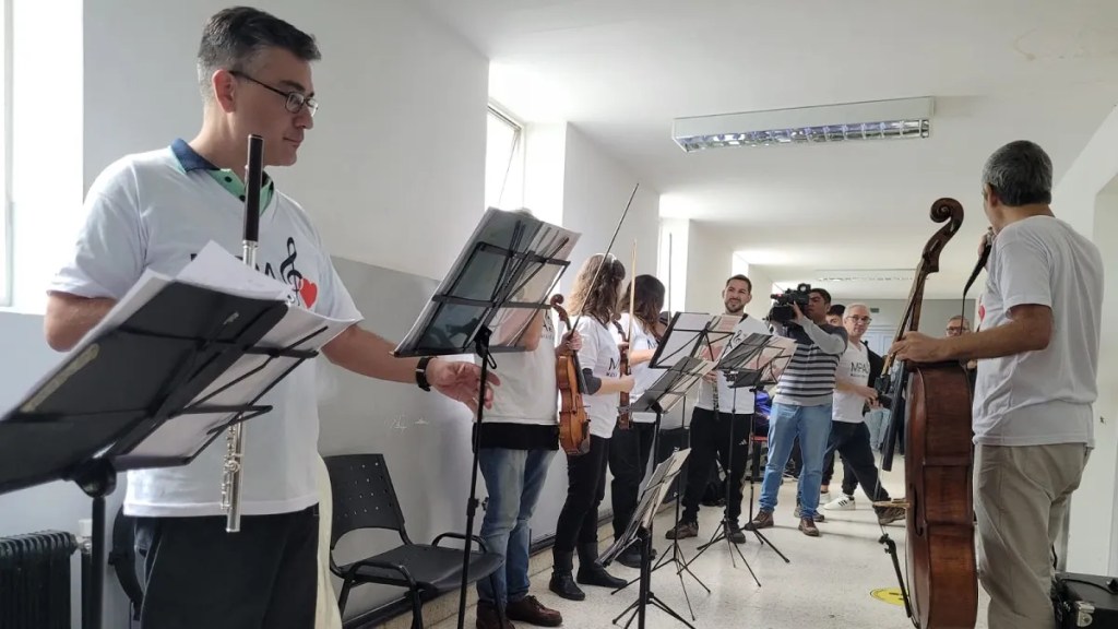 Provincia destacó el concierto que brindó “Música para el Alma” en el Hospital Zonal de&nbsp;Trelew
