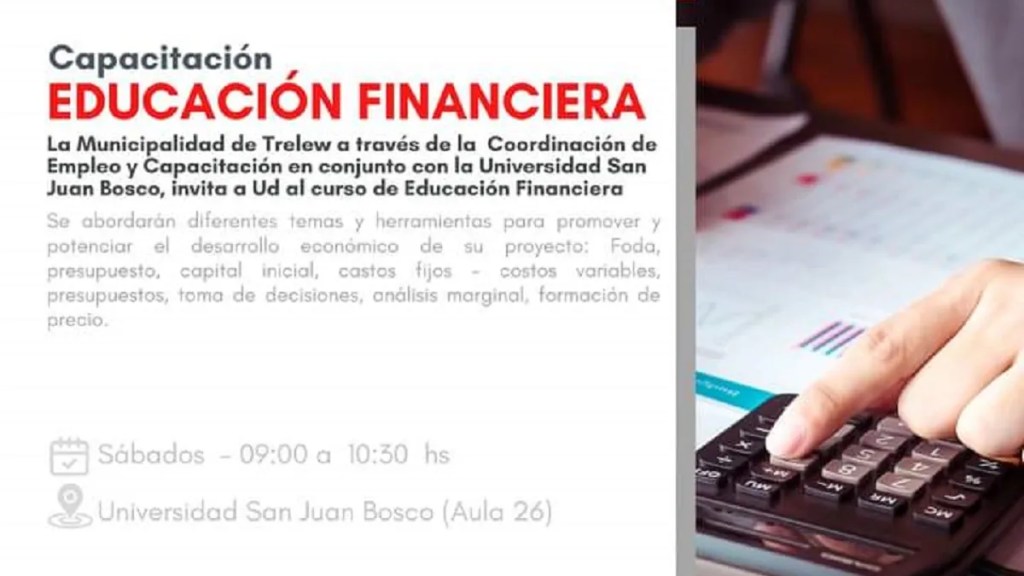 El Municipio brinda curso de educación&nbsp;financiera