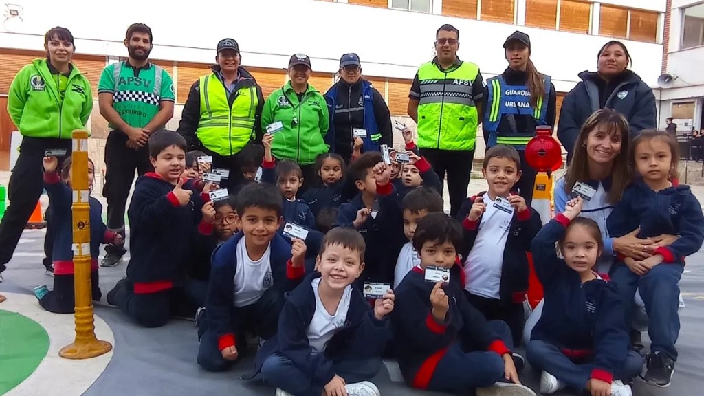 El Parque Temático Vial entregó más de 200 licencias simbólicas en el Colegio María Auxiliadora de&nbsp;Trelew
