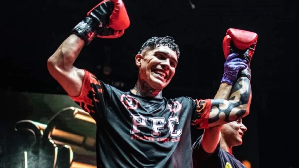 El luchador de Trelew Enzo “El Chango” Sánchez se presenta en el WGP Kickboxing 74 de&nbsp;Platense