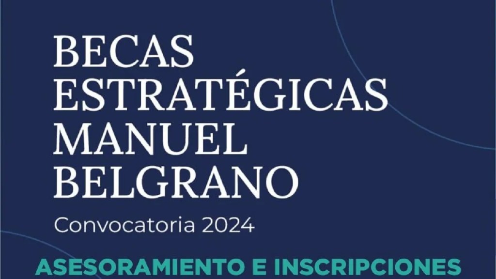 La Municipalidad convoca a jóvenes de Rawson a postularse al programa Becas Estratégicas “Manuel&nbsp;Belgrano”