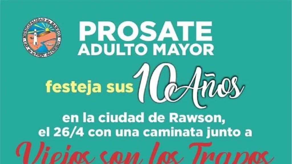 Rawson recibirá la segunda edición de la caminata “Viejos son los&nbsp;trapos”
