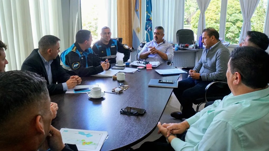El Gobierno del Chubut evaluó los detalles operativos de la implementación del Comando Unificado de&nbsp;Seguridad