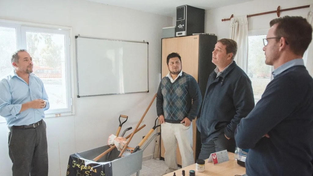La Agencia de Desarrollo Económico de Rawson recibió donación de herramientas para el Vivero&nbsp;Municipal