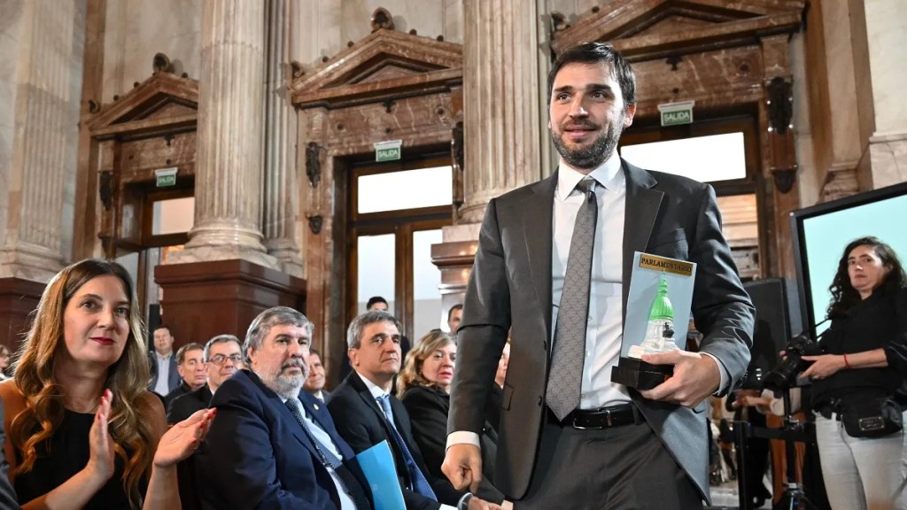 “Nacho” Torres fue premiado como el senador nacional más destacado del&nbsp;2023