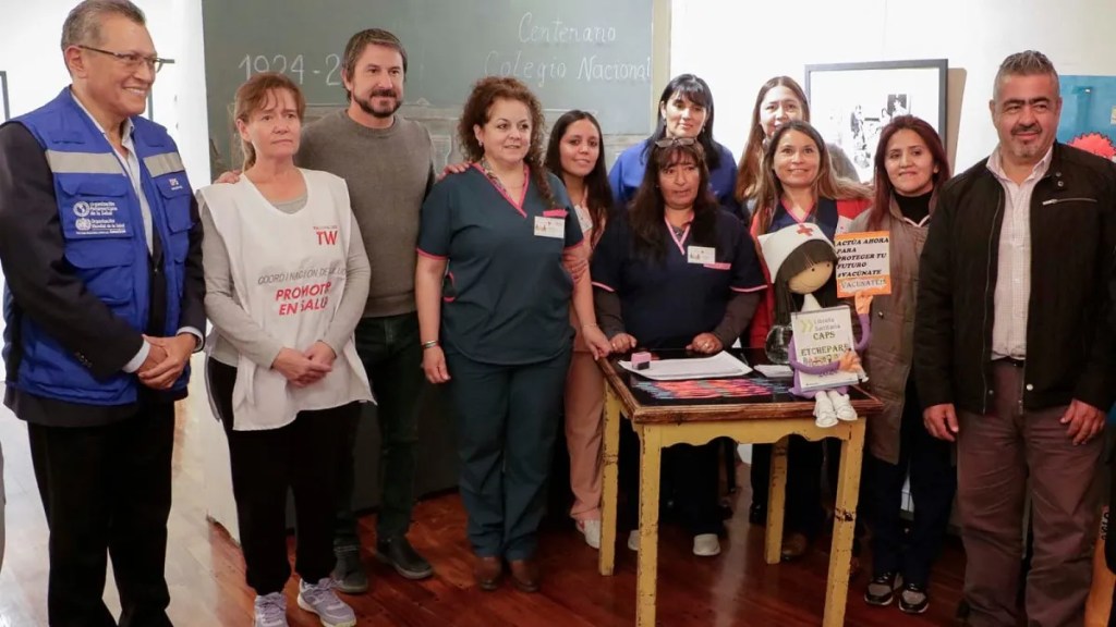 Se lanzó en Trelew la Semana de Vacunación de las&nbsp;Américas