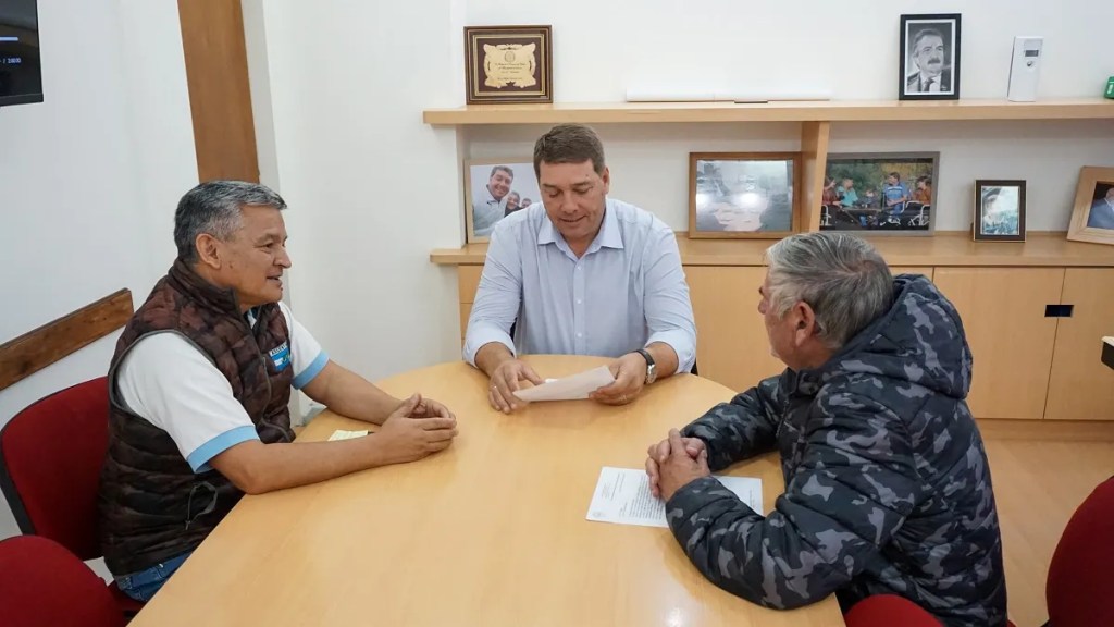 Veteranos de la Guerra de Malvinas le presentaron a Biss el proyecto «Paseo&nbsp;Malvinero»