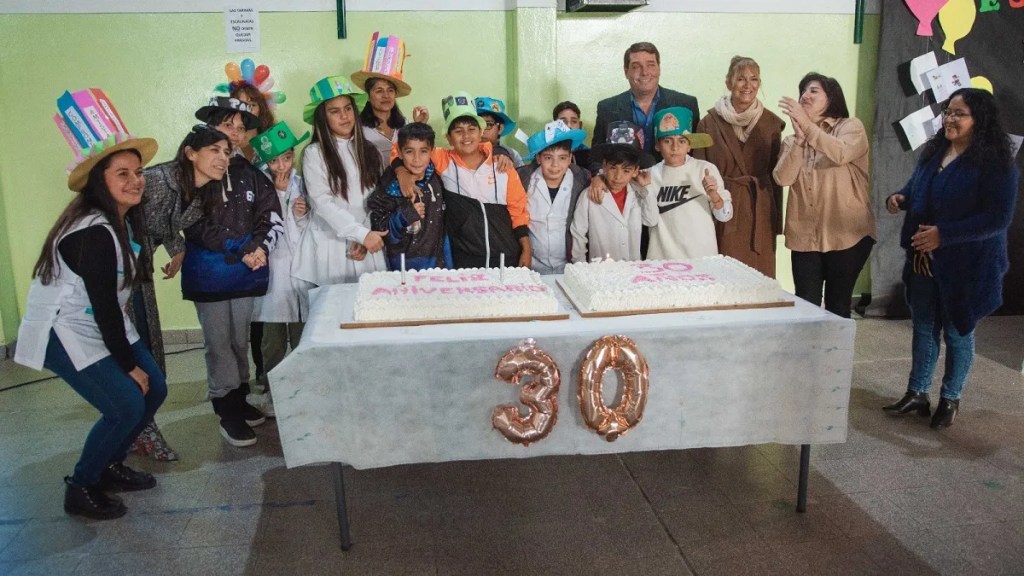 Biss participó del 30° aniversario de la Escuela N°&nbsp;202