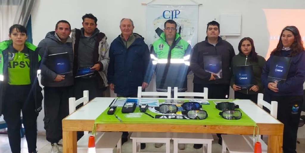 Provincia capacitó al nuevo departamento de Tránsito de Puerto&nbsp;Pirámides