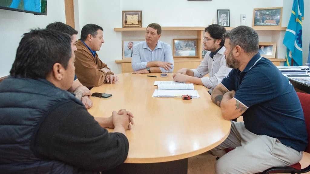 El intendente Biss recibió a integrantes de la Unión Obrera&nbsp;Metalúrgica