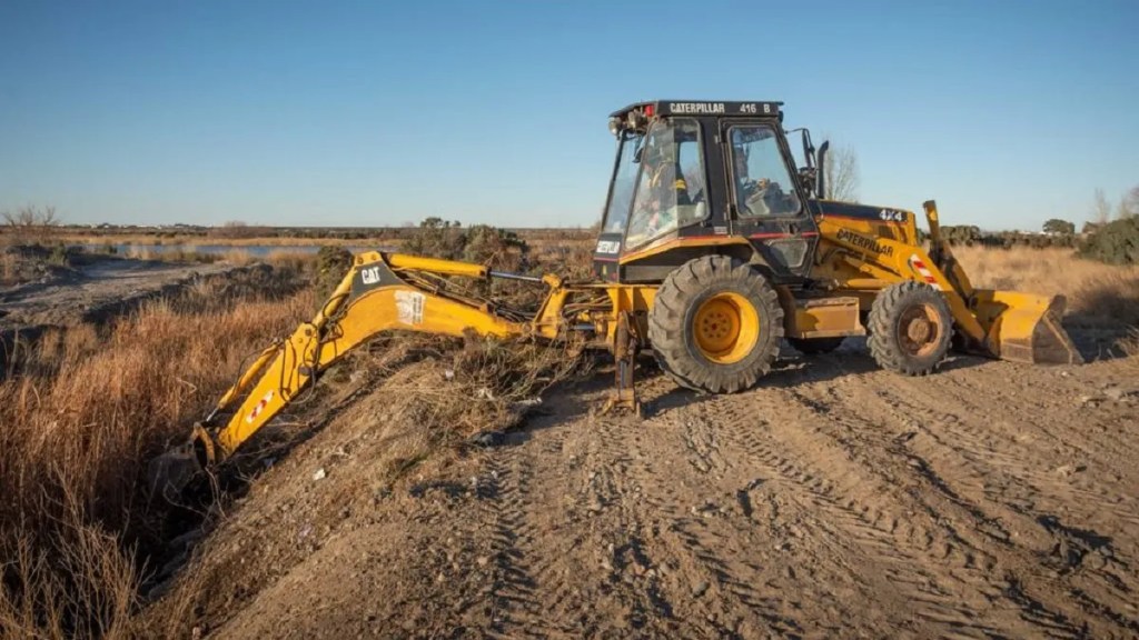 La Municipalidad continúa con los trabajos de mantenimiento en los pluviales de&nbsp;Rawson