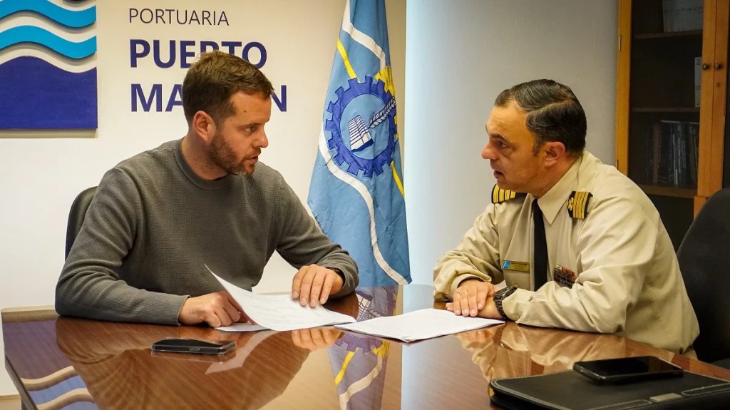 Provincia recibió los certificados de habilitación definitiva de los Muelles de Puerto&nbsp;Madryn