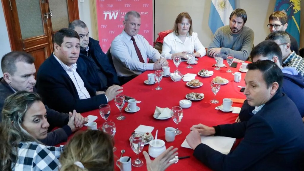 Merino se reunió con la ministra de Producción del Chubut y sus pares del&nbsp;Valle