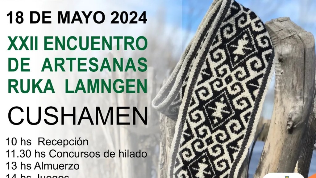 Provincia acompaña el XXII Encuentro de Artesanas “Ruka Lamngen” en&nbsp;Cushamen