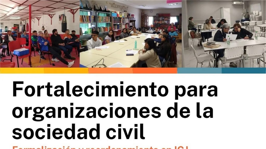 Provincia dictará un Taller de Fortalecimiento para Organizaciones de la Sociedad&nbsp;Civil