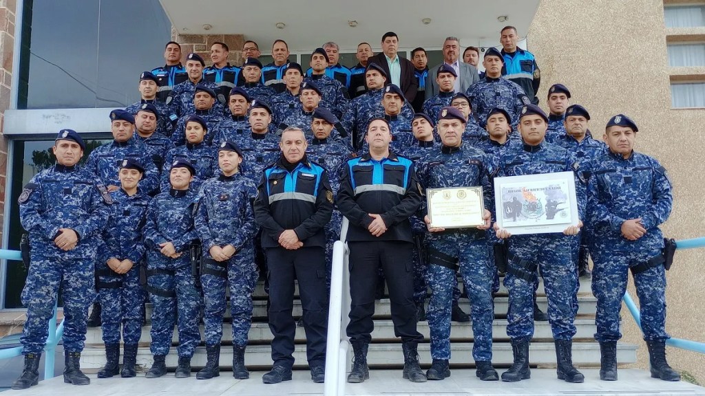 Provincia participó del 52° Aniversario de la Sección Guardia de Infantería Rawson de la Policía del&nbsp;Chubut
