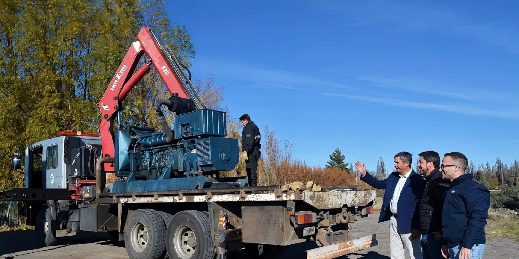 Se puso en marcha otra bomba del pluvial Hendre y colocó un grupo electrógeno para potenciar su&nbsp;operatividad