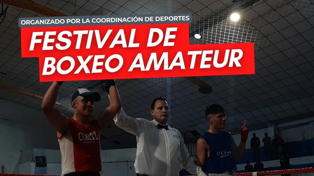 Se viene el segundo festival de boxeo municipal del&nbsp;año